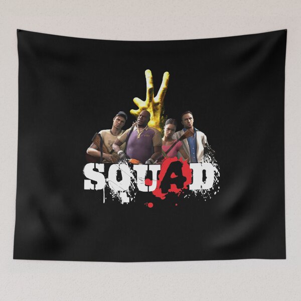 Item preview, Left 4 Dead 2 Squad (white) designed and sold by red-leaf.