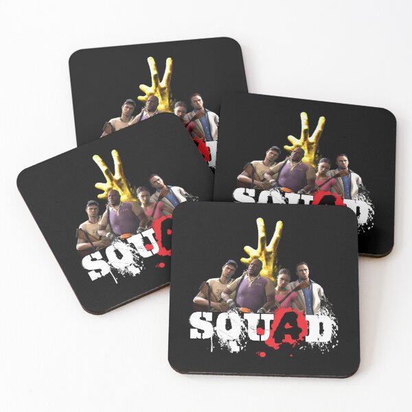 Item preview, Left 4 Dead 2 Squad (white) designed and sold by red-leaf.