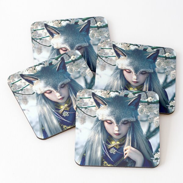 Item preview, Snow fox princess designed and sold by hcarts.