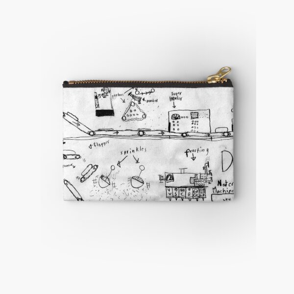 Item preview, Crinkled Cake Factory Blueprint designed and sold by Nalinne Jones.