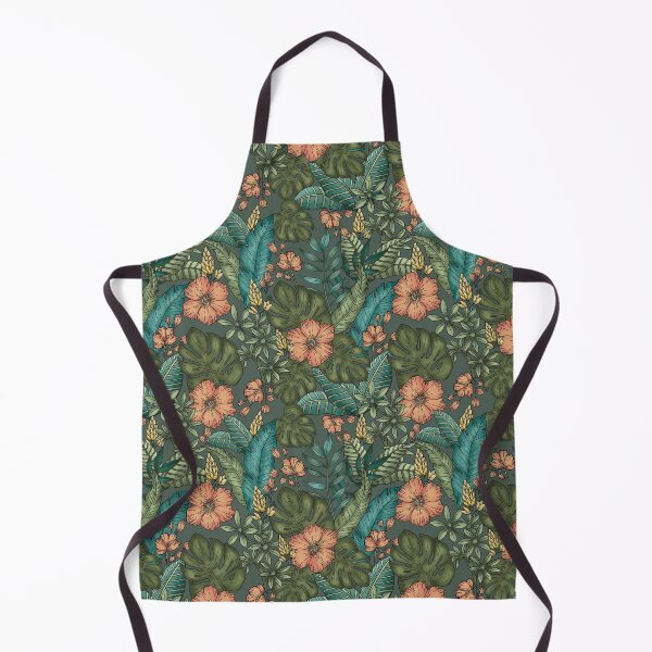 Item preview, Tropical Plants & Flowers Rain Forest Pattern designed and sold by Nena Lab.