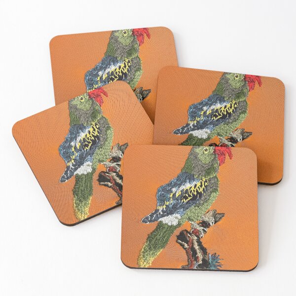Item preview, Embroidered Parrot Named Charlie designed and sold by Baroque894.