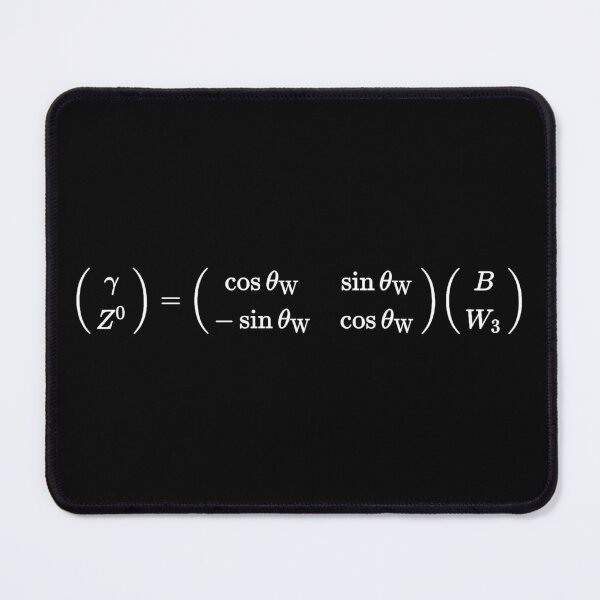 Item preview, Photon and Z boson mixing, Higgs mechanism and standard model designed and sold by NoetherSym.