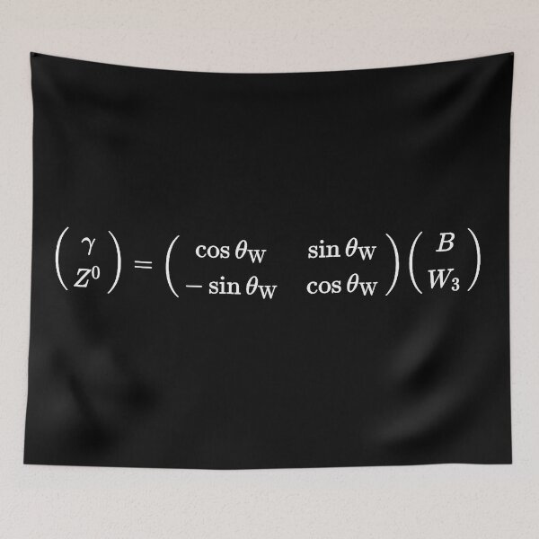 Item preview, Photon and Z boson mixing, Higgs mechanism and standard model designed and sold by NoetherSym.