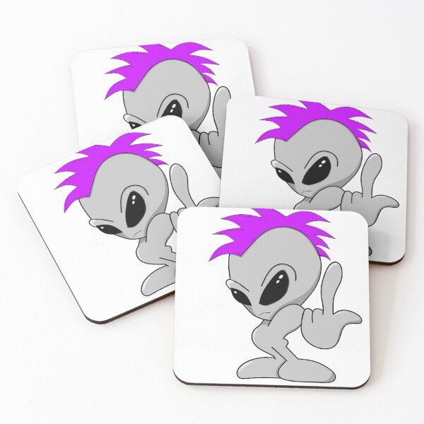 Item preview, Little alien punk designed and sold by batkev83.