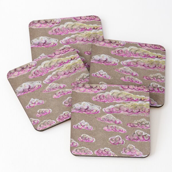 Item preview, Pink Clouds in the Grey Sky designed and sold by Nalinne Jones.