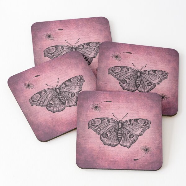 Item preview, Black butterfly drawing design designed and sold by RisingAir.