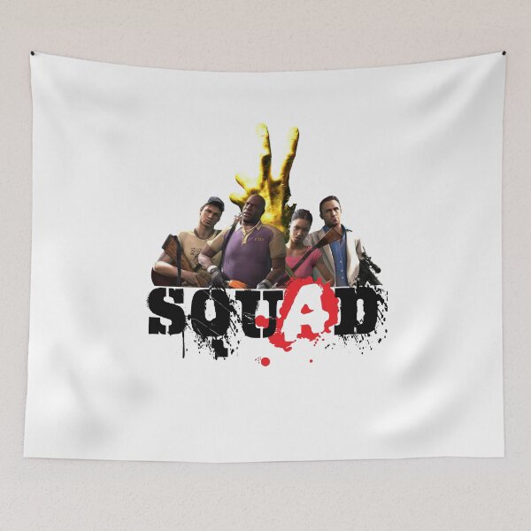 Item preview, Left 4 Dead 2 Squad (black) designed and sold by red-leaf.