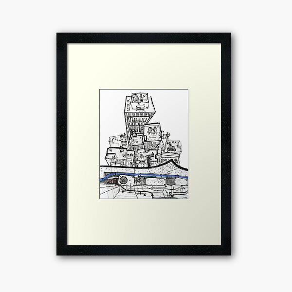 From The Empire Framed Art Print
