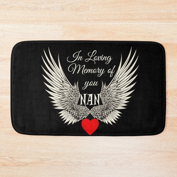 Item preview, Loving Memory of Nan Angel Wings designed and sold by JandS-In-Memory.