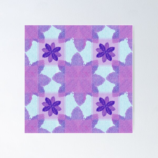 Item preview, Textured flowers - Pink designed and sold by PurpleSandpiper.