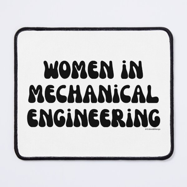 Artikelvorschau, Women in Mechanical Engineering. v2 | @lilsboobthangs entworfen und verkauft von lilsboobthangs.