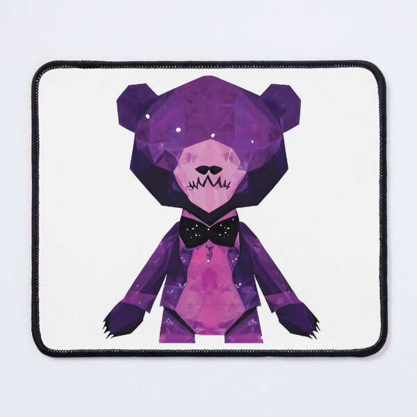 Item preview, Dangerous Slander-bear in purple designed and sold by Goatonfire.
