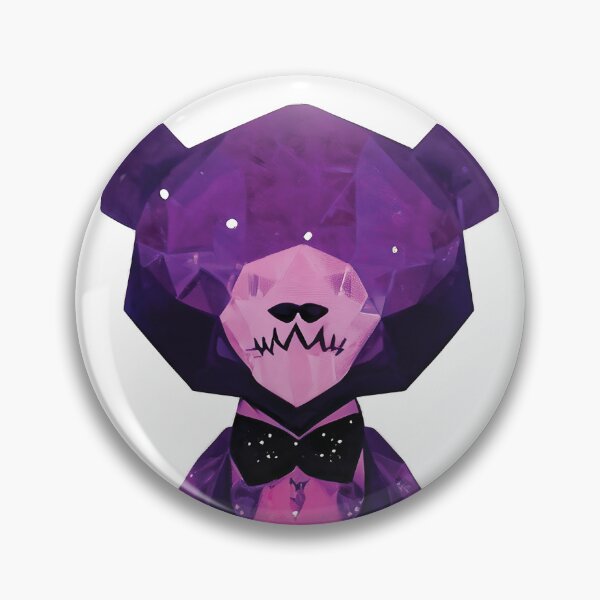 Item preview, Dangerous Slander-bear in purple designed and sold by Goatonfire.