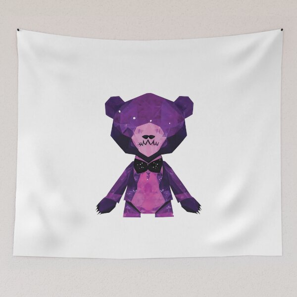 Item preview, Dangerous Slander-bear in purple designed and sold by Goatonfire.