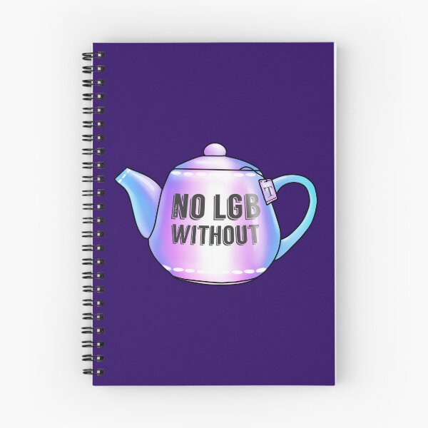 Aperçu de l'œuvre Pas de LGB sans le T créée et vendue par Art by Veya.