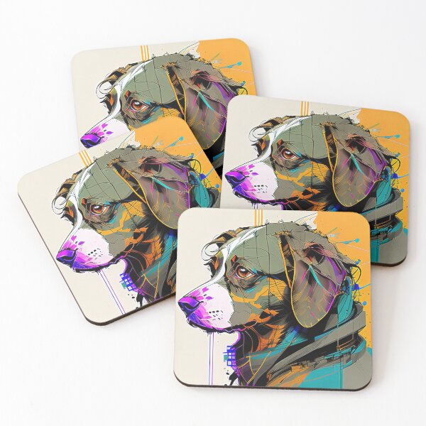 Item preview, Cyber Canine: A Futuristic Portrait of Man's Best Friend designed and sold by DavesDogShop.