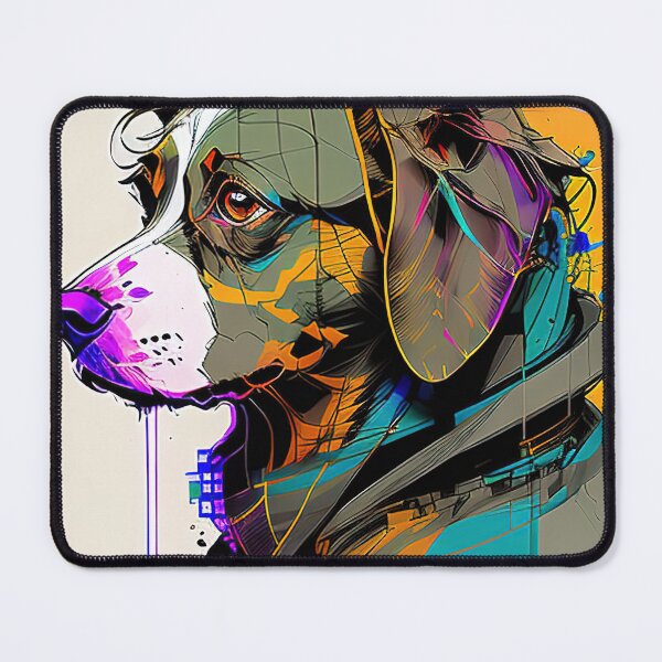 Item preview, Cyber Canine: A Futuristic Portrait of Man's Best Friend designed and sold by DavesDogShop.