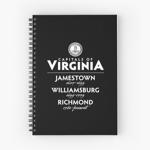 Item preview, Capitals of Virginia BW designed and sold by twHistory.