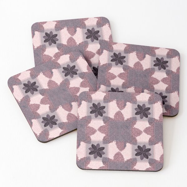 Item preview, Textured flowers - Chocolate designed and sold by PurpleSandpiper.