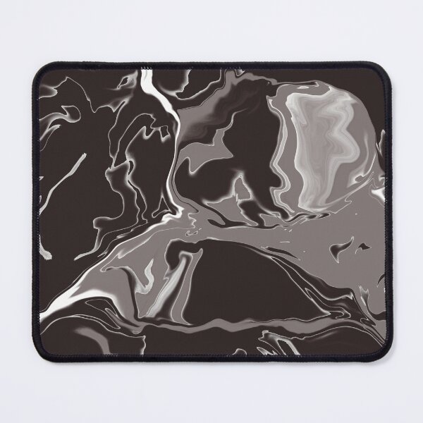 Item preview, Dark Soul abstract fluid art black and white painting designed and sold by chuckletuckle.