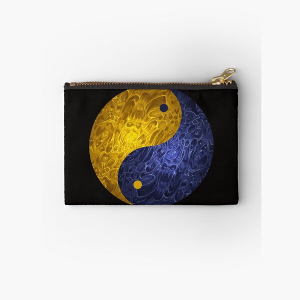 Artikelvorschau, Blaues und gelbes Yin Yang entworfen und verkauft von Atteestude.
