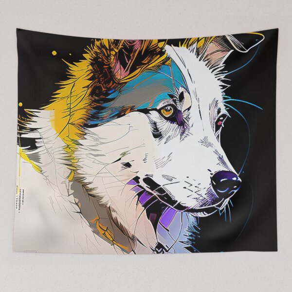 Item preview, Cyber Canine: A Futuristic Portrait of Man's Best Friend designed and sold by DavesDogShop.
