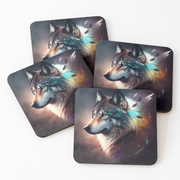 Item preview, Wolf Spirit Animal designed and sold by Deco-Design.