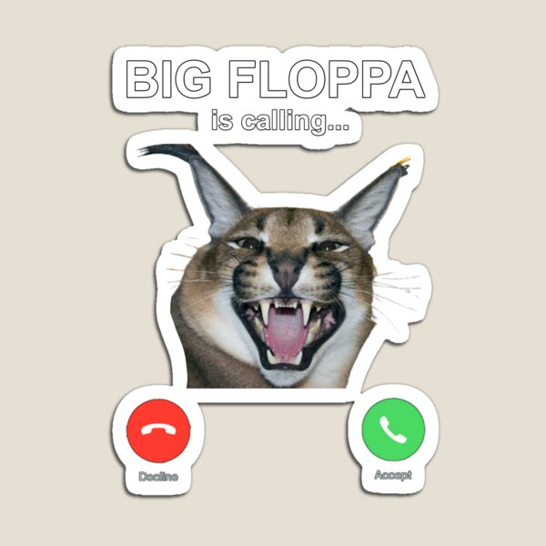 Big Floppa Magnets for Sale