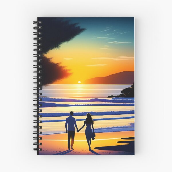 Item preview, Romantic Sunset Couple designed and sold by NTGUILTY.
