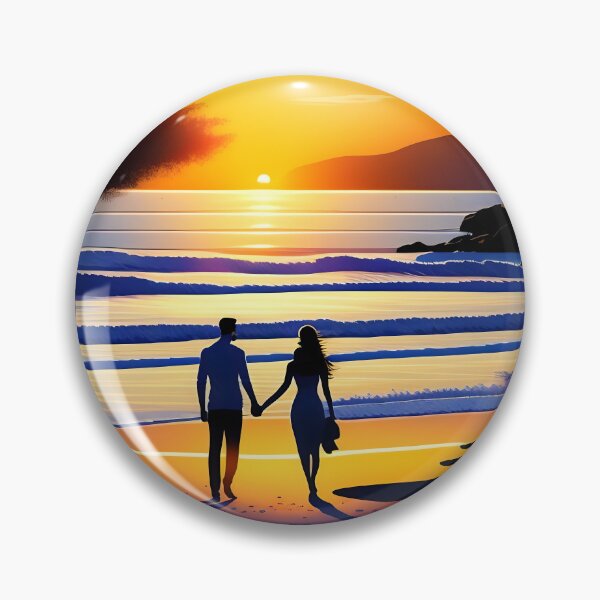 Item preview, Romantic Sunset Couple designed and sold by NTGUILTY.