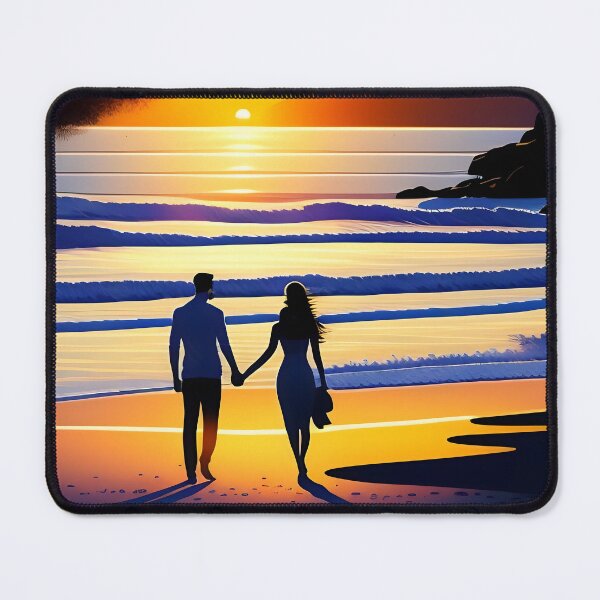 Item preview, Romantic Sunset Couple designed and sold by NTGUILTY.