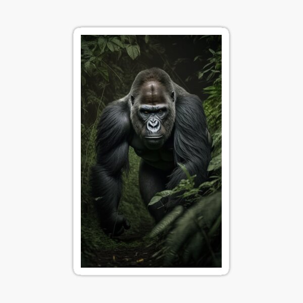 Item preview, Gorilla King of Jungle Mountain Gorilla  designed and sold by Brockinator.