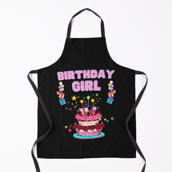 Item preview, Birthday Girl Pink Cake Gifts and Ballons designed and sold by FreeMind-Design.