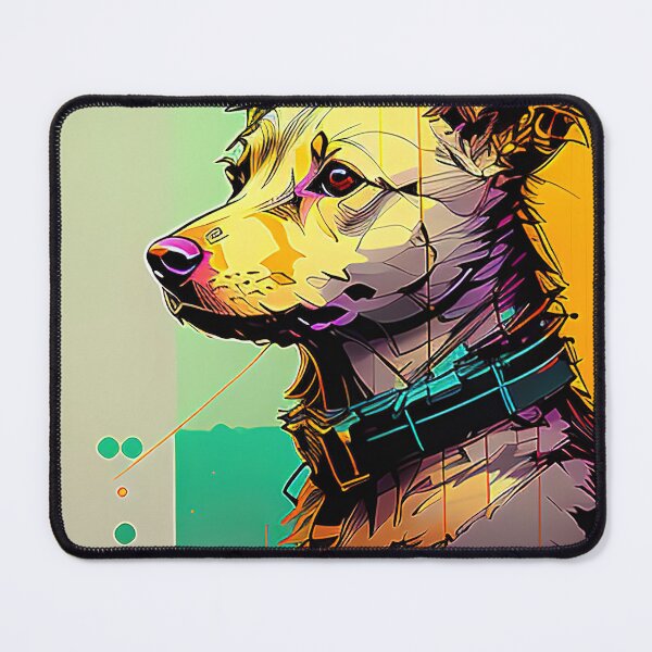 Item preview, Cyber Canine: A Futuristic Portrait of Man's Best Friend designed and sold by DavesDogShop.