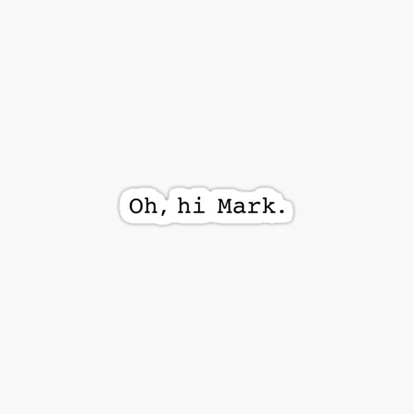 Artikel-Vorschau von Oh, Hallo Markus, designt und verkauft von Jill Archibold.
