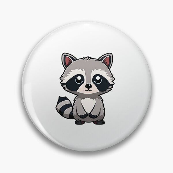 Item preview, Racoon Street Kitty Cute Gray designed and sold by KodakDesigns.