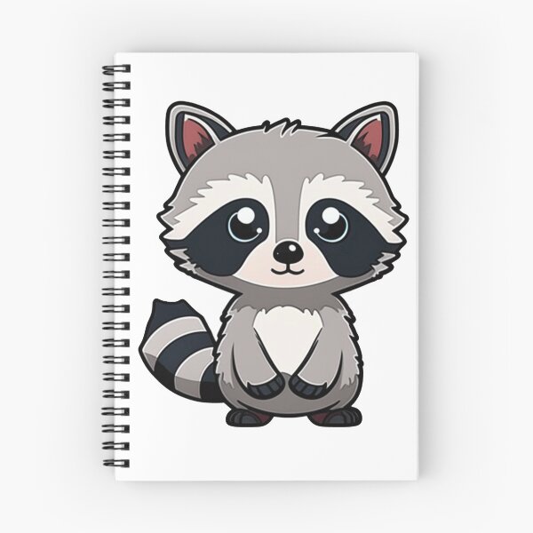 Item preview, Racoon Street Kitty Cute Gray designed and sold by KodakDesigns.