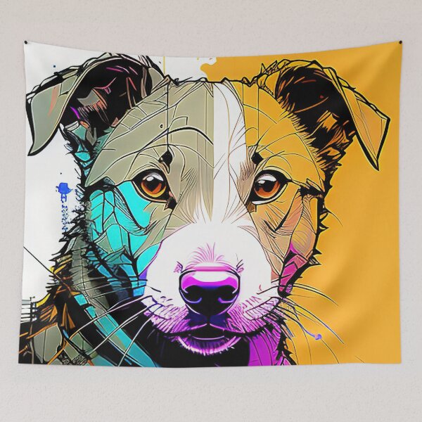 Item preview, Cyber Canine: A Futuristic Portrait of Man's Best Friend designed and sold by DavesDogShop.