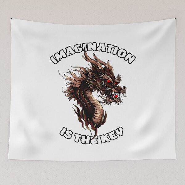 Item preview, Embark on a Fantasy Adventure with "Imagination is the Key" ver.10 designed and sold by Soul-Crumbs.