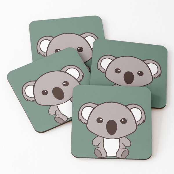 Item preview, Sweet Koala (Green Background) designed and sold by cloudysheepart.