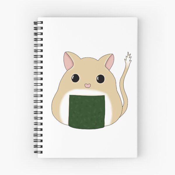 Item preview, Cute rice ball gerbil (shushi, onigiri)  designed and sold by Becky-Marie.