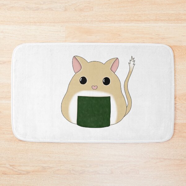Item preview, Cute rice ball gerbil (shushi, onigiri)  designed and sold by Becky-Marie.