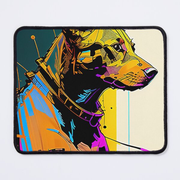 Item preview, Cyber Canine: A Futuristic Portrait of Man's Best Friend designed and sold by DavesDogShop.