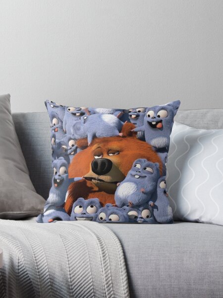 Item preview, grizzy and the lemmings ! A gift for kids and adult - funny gift for baby designed and sold by saeedsaeed.