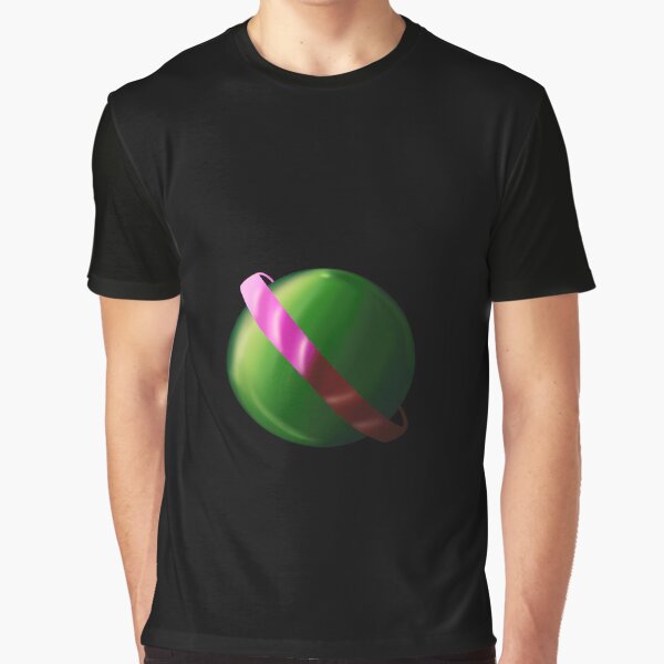 Green dot with pink ribbon Graphic T-Shirt