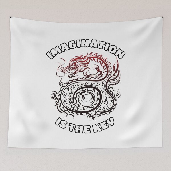 Item preview, Embark on a Fantasy Adventure with "Imagination is the Key" ver.13 designed and sold by Soul-Crumbs.