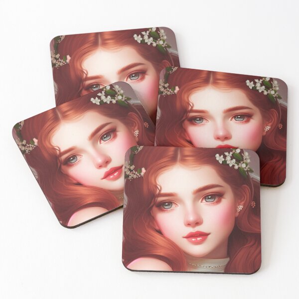 Item preview, Kopie von Young woman with brown hair and brown eyes designed and sold by Girly-Universe.