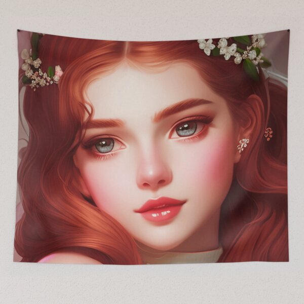 Item preview, Kopie von Young woman with brown hair and brown eyes designed and sold by Girly-Universe.