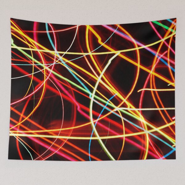Item preview, Christmas Light Abstract designed and sold by Nalinne Jones.